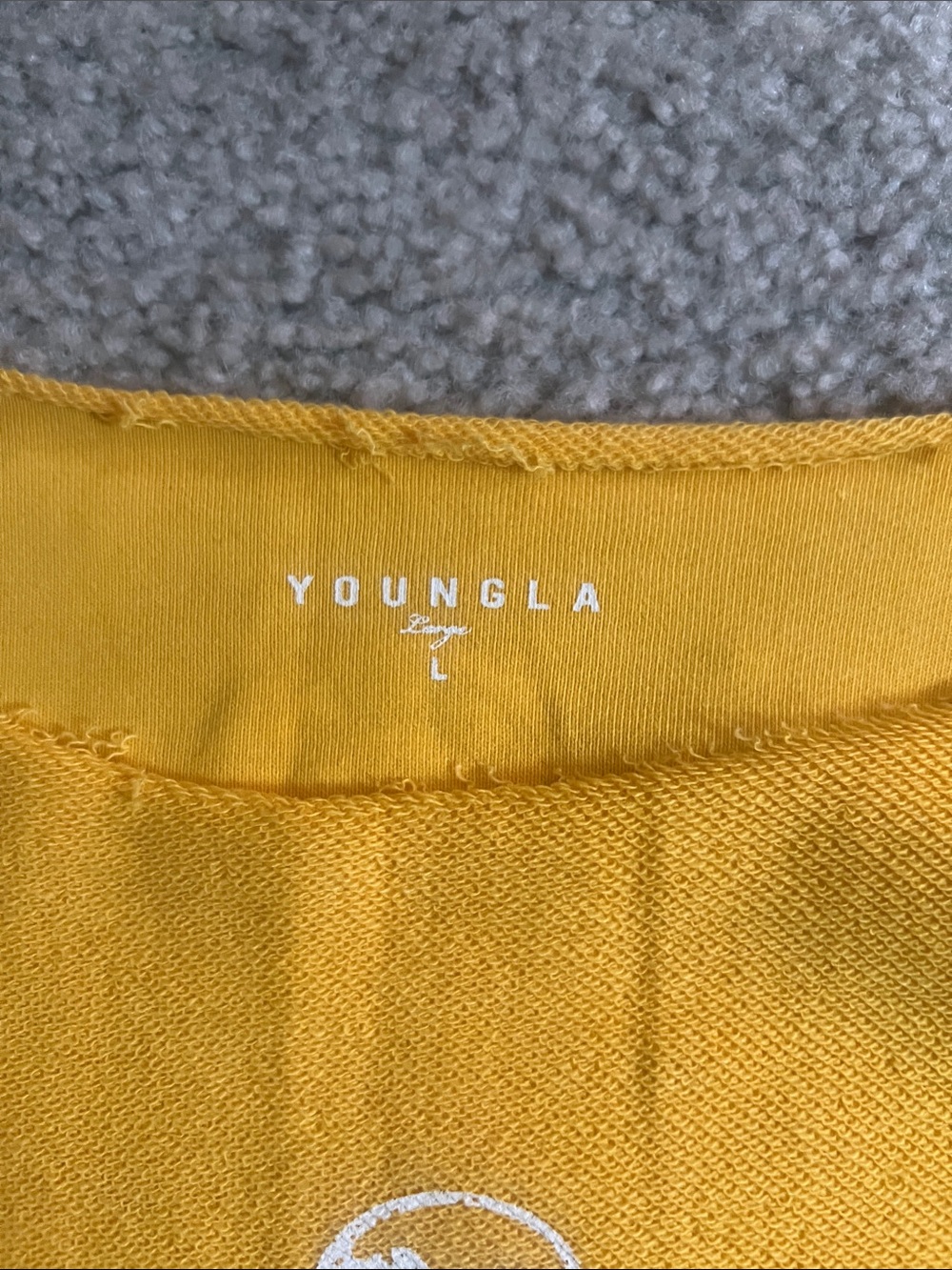 Young la golds gym short sleeve sweatshirt - Picture 3 of 6